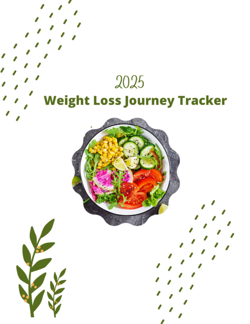 2025 weight loss journey tracker