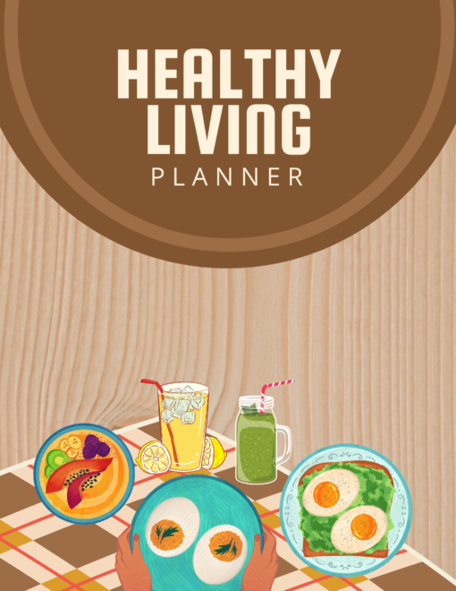 Healthy living planner