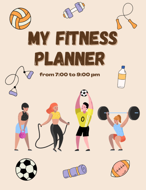 My fitness planner