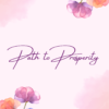 Path to prosperity journal
