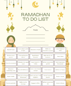 Ramadan Planner