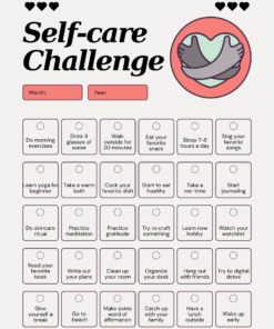 Self Care Wellness Planner