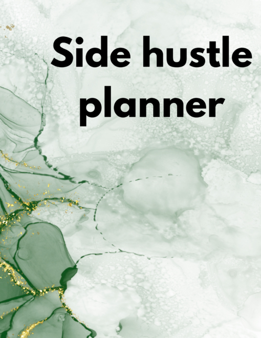 Side hustle planner