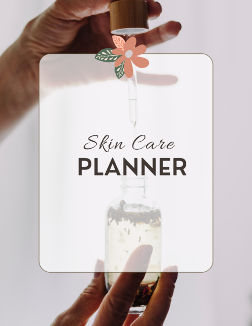 Skin care planner