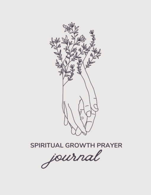 Spiritual growth prayer journal